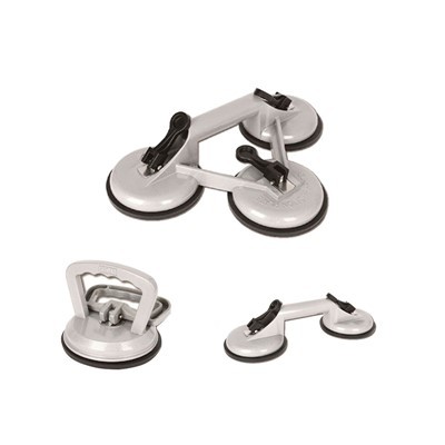 Vienos galvos stiklo siurbimo puodeliai